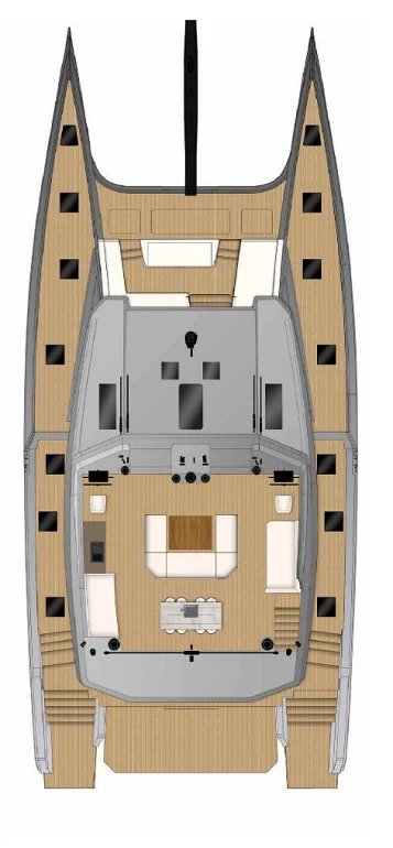 MC86 multihull sailing boat